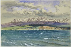 Pomeriggio di primavera, con vento del sud, a Neuchâtel, 30 aprile 1869